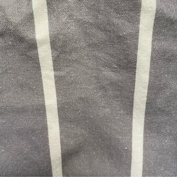 L’il Lemons (For Love & Lemons) $85 Kids Gray Stripe Linen Jumpsuit 6T NWOT - Picture 5 of 14